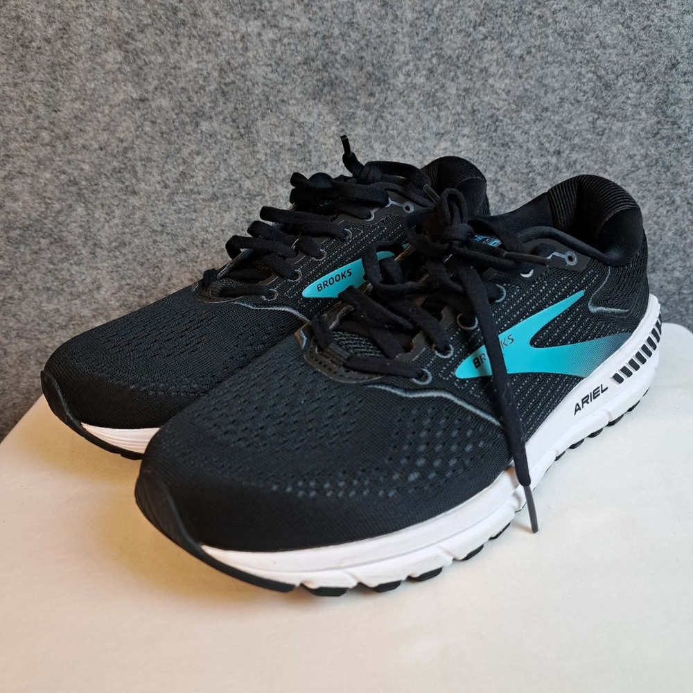 Brooks Ariel 20 Women's Size 9 D (Wide) Comfort Running Shoes Black Blue - Picture 3 of 11